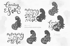 Mommy to Be Svg, Pregnancy Reveal, Mom to be Coming Soon 014 Product Image 2