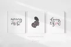Mommy to Be Svg, Pregnancy Reveal, Mom to be Coming Soon 014 Product Image 8