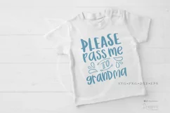 Grandma svg cut file, grandkids, blessed 090 Product Image 4
