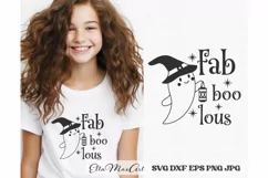 Halloween SVG, Fab boo lous SVG, Halloween Ghost SVG Product Image 1