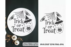 Halloween SVG, Trick or Treat SVG, Halloween Ghost SVG Product Image 1