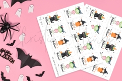 Printable Cute Happy Halloween Gift Tags Product Image 2
