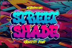 Street Shade - 3d Shadowed Bold Graffiti Font Product Image 1