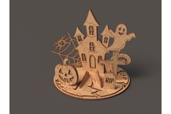 Halloween House - laser cut file. Halloween SVG Product Image 4