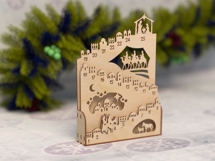 Nativity Advent Calendar Laser Cut File Product Image 3