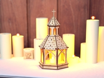 Laser Cut Church Lantern SVG Product Image 3