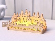 Laser Cut Christmas Village Product Image 3