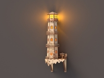 Lighthouse Laser Cut File Product Image 3