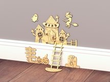 Halloween door - instant download files for laser cutting Product Image 3