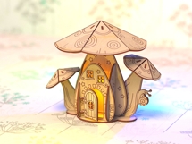 Mushroom House Lantern Laser Cut File Product Image 3