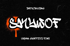 Skywof - Urban Handwriting Graffiti Font Product Image 1