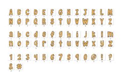 Retro Doodle Alphabet Vintage Boho Letters Sublimation Shirt Product Image 5