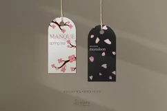 Cherry Blossom svg, cherry tree branch with pink flowers 115 Product Image 4
