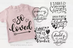 Baby Valentine's svg design / First Valentines Day 120 Product Image 1