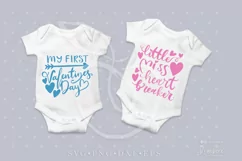Baby Valentine's svg design / First Valentines Day 120 Product Image 4