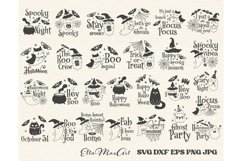 Halloween Ghosts SVG Bundle, Halloween SVG, Baby Svg, Spooky Product Image 2