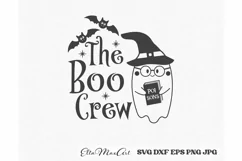 Halloween SVG, The Boo Crew SVG, Halloween Ghost SVG Product Image 2