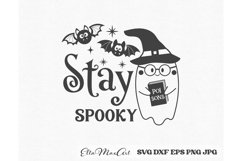 Halloween SVG, Stay spooky SVG, Halloween Ghost SVG Product Image 2