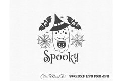 Halloween SVG, Spooky SVG, Halloween Ghost SVG Product Image 2