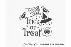 Halloween SVG, Trick or Treat SVG, Halloween Ghost SVG Product Image 2