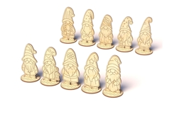 Christmas Gnome Laser Cut File Product Image 4