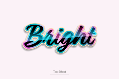 sticker style typography effect editable template Product Image 1