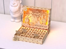 Christmas Advent Calendar Laser Cut File | 24 Drawer Product Image 5