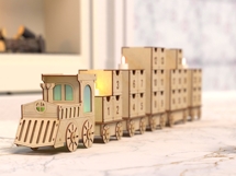 Advent Calendar Train Laser Cut File Product Image 4