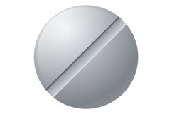 Flat slotted screw head. Metal fastener top view Product Image 1