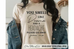 You smell like Drama and a headache please go away from me Product Image 1