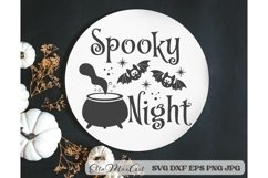 Halloween SVG, Spooky Night SVG, Halloween Ghost SVG Product Image 3