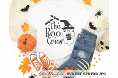 Halloween SVG, The Boo Crew SVG, Halloween Ghost SVG Product Image 3