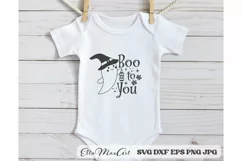 Halloween SVG, Boo to You SVG, Halloween Ghost SVG Product Image 4