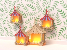 Circus Tent Laser Cut File Product Image 5