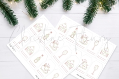 Printable Hand Drawn Christmas Gift Tags Product Image 2