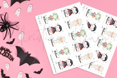 Printable Cute Happy Halloween Gift Tags Product Image 2