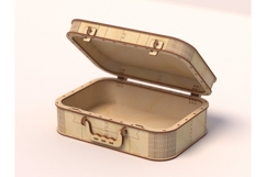 Vintage Suitcase Laser Cut File Product Image 6