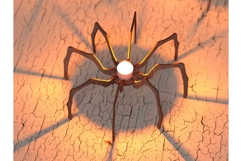 Spider Candle Holder Laser Cut File Product Image 5