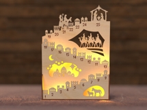 Nativity Advent Calendar Laser Cut File Product Image 5