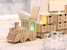 Advent Calendar Train Laser Cut File Product Image 5