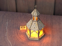 Laser Cut Church Lantern SVG Product Image 5