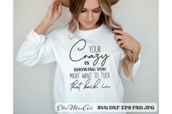 Your Crazy is showing you might want to tuck that back in Product Image 1