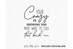 Your Crazy is showing you might want to tuck that back in Product Image 2