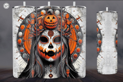 4 Witch Seamless Tumbler Sublimation, 20 oz Tumbler Wrap Product Image 2