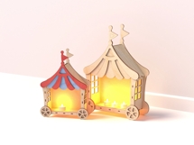 Circus Tent Laser Cut File Product Image 6