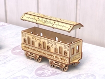 Santa Express Christmas Train Laser Cut File Product Image 6