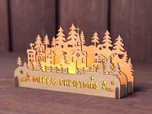 Laser Cut Christmas Village Product Image 6
