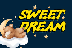 Sugar Drip | Dripping Groovy Webfont for Retro Fun Design Product Image 3