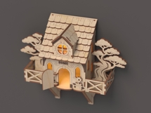 Wooden Wall House Decor Laser Cut Digital File Product Image 6