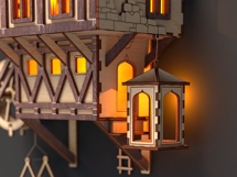 Hanging House Watermill Laser Cut File Product Image 6